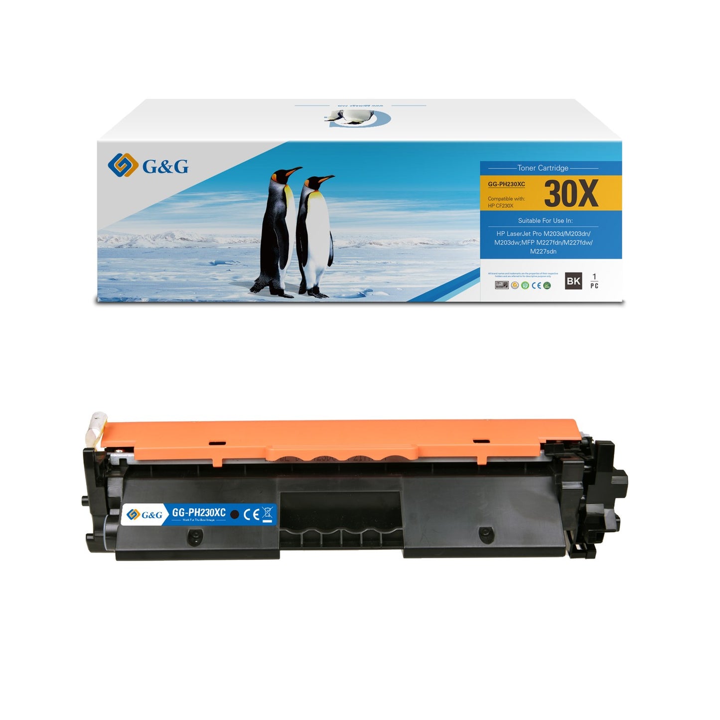 Toner compatible premium HP CF230XC / 30X - noir