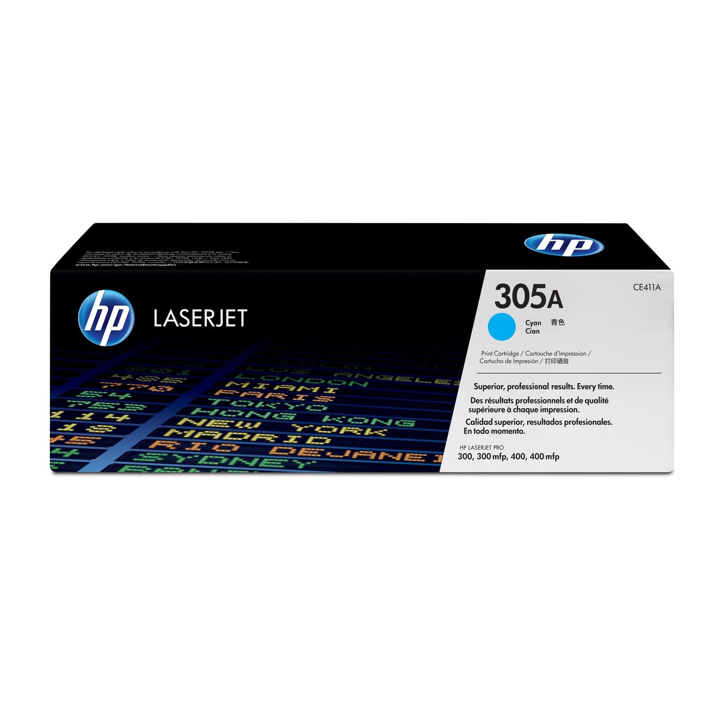 Toner compatible premium HP CE411A / 305A - cyan