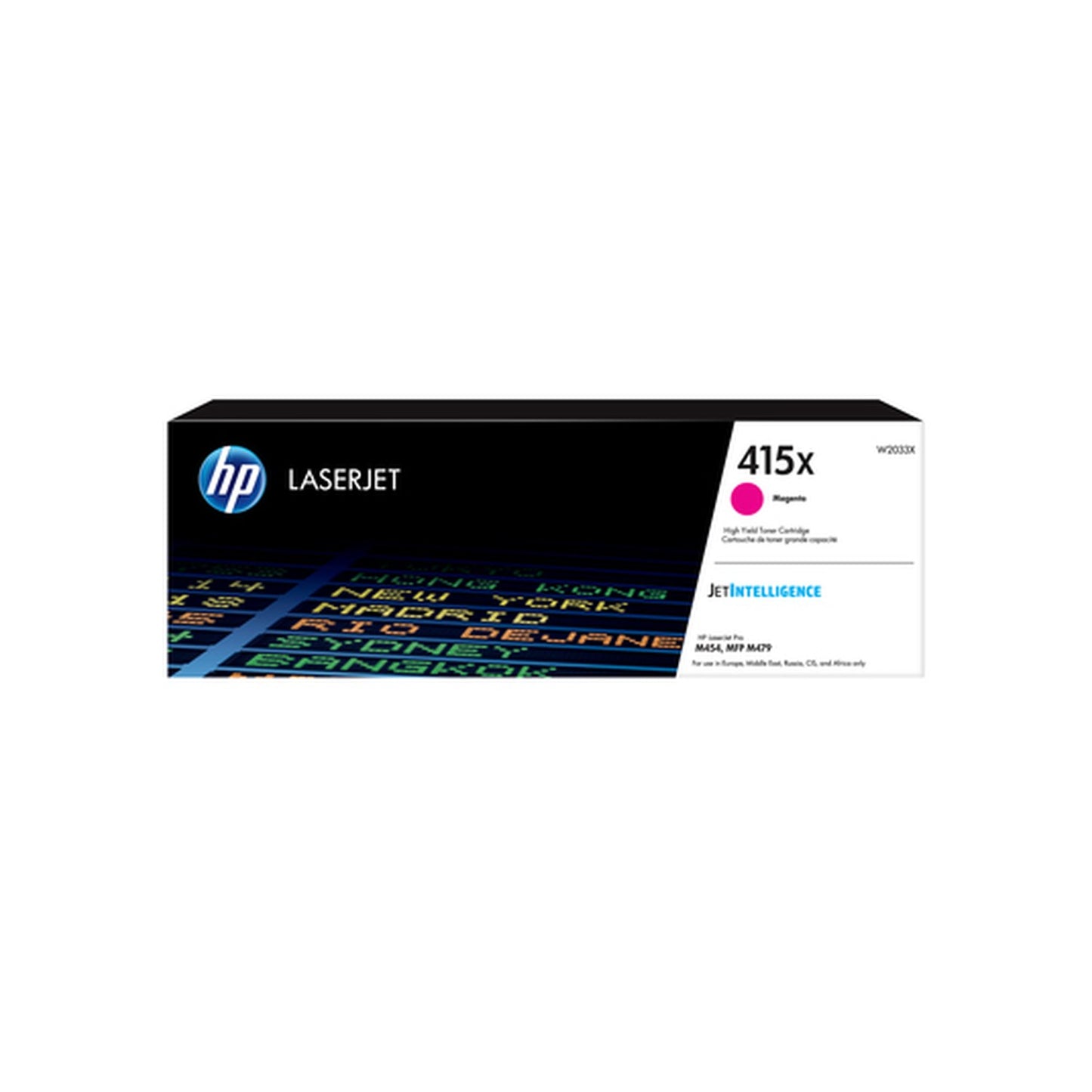 Toner compatible premium HP W2033X / 415X - magenta