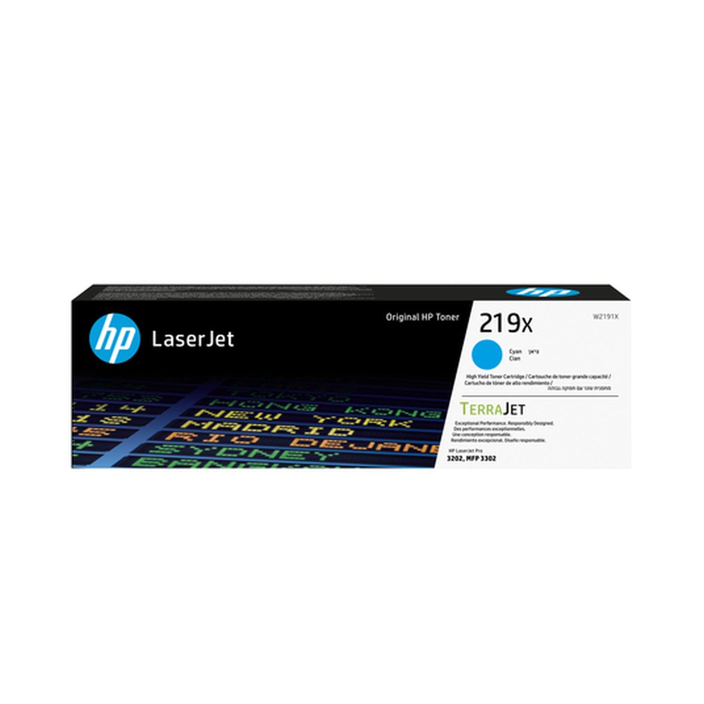 Toner compatible premium HP W2191X / 219X - cyan