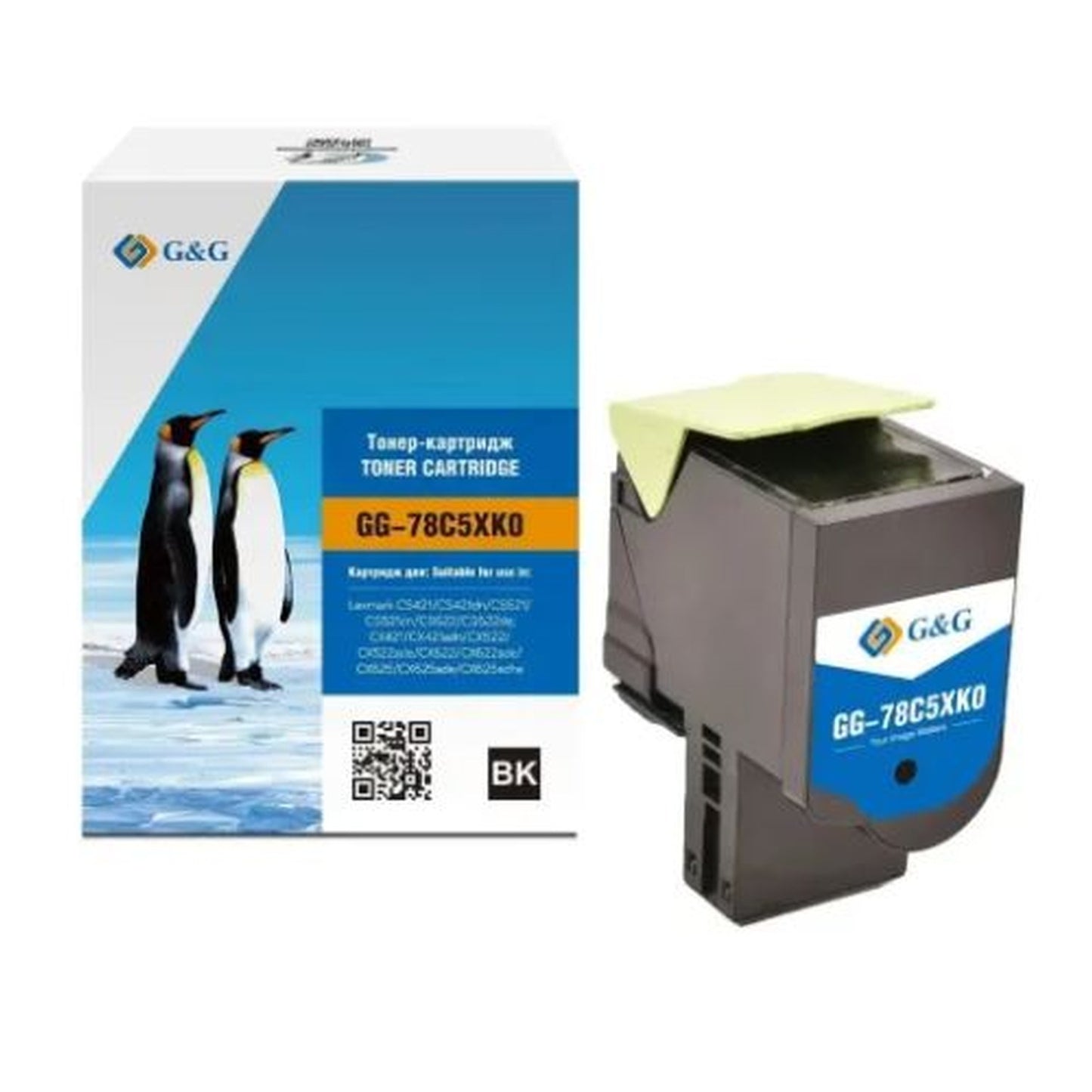 Toner compatible premium Lexmark 78C2XK0 - noir