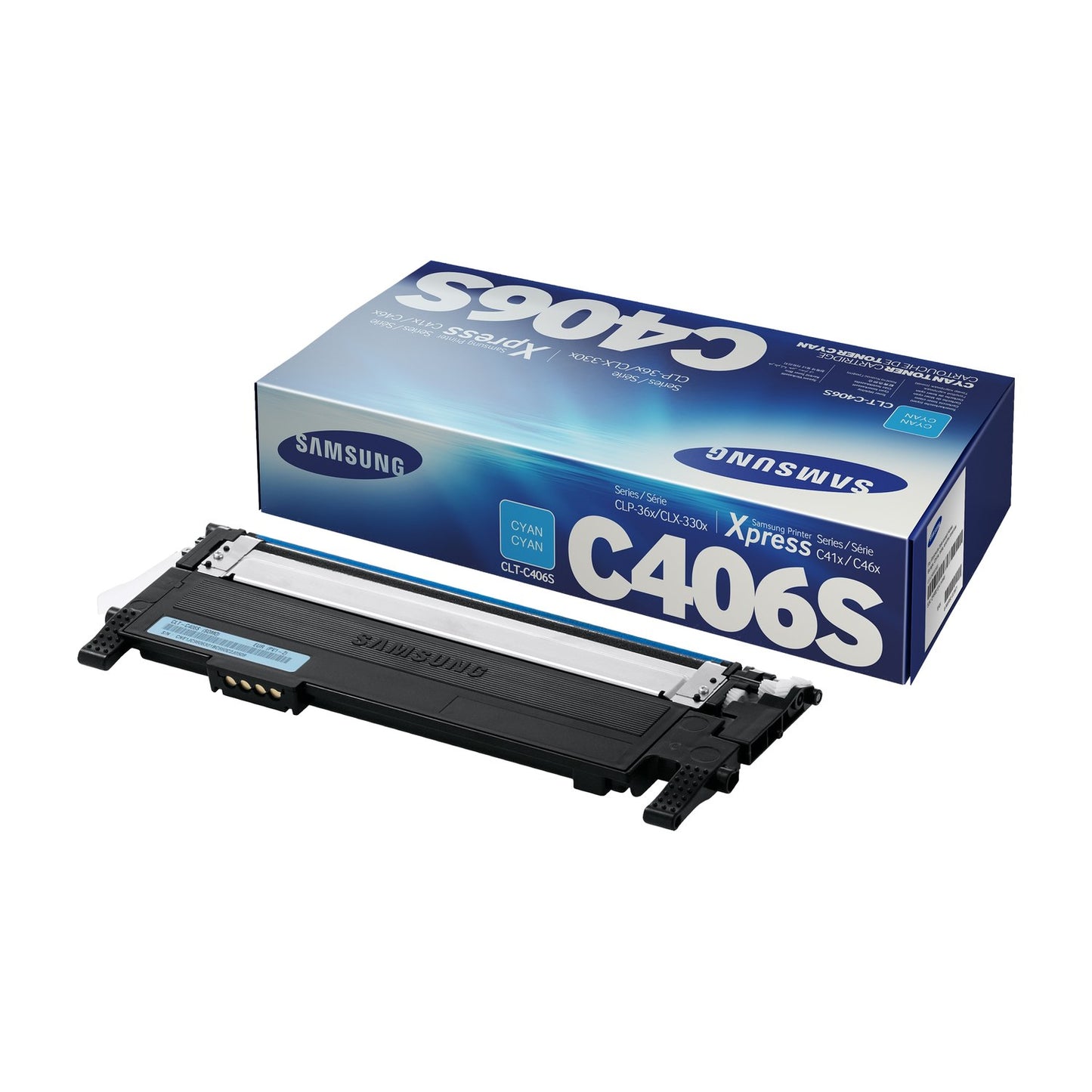 Toner compatible premium Samsung CLTC406SELS / C406 - cyan
