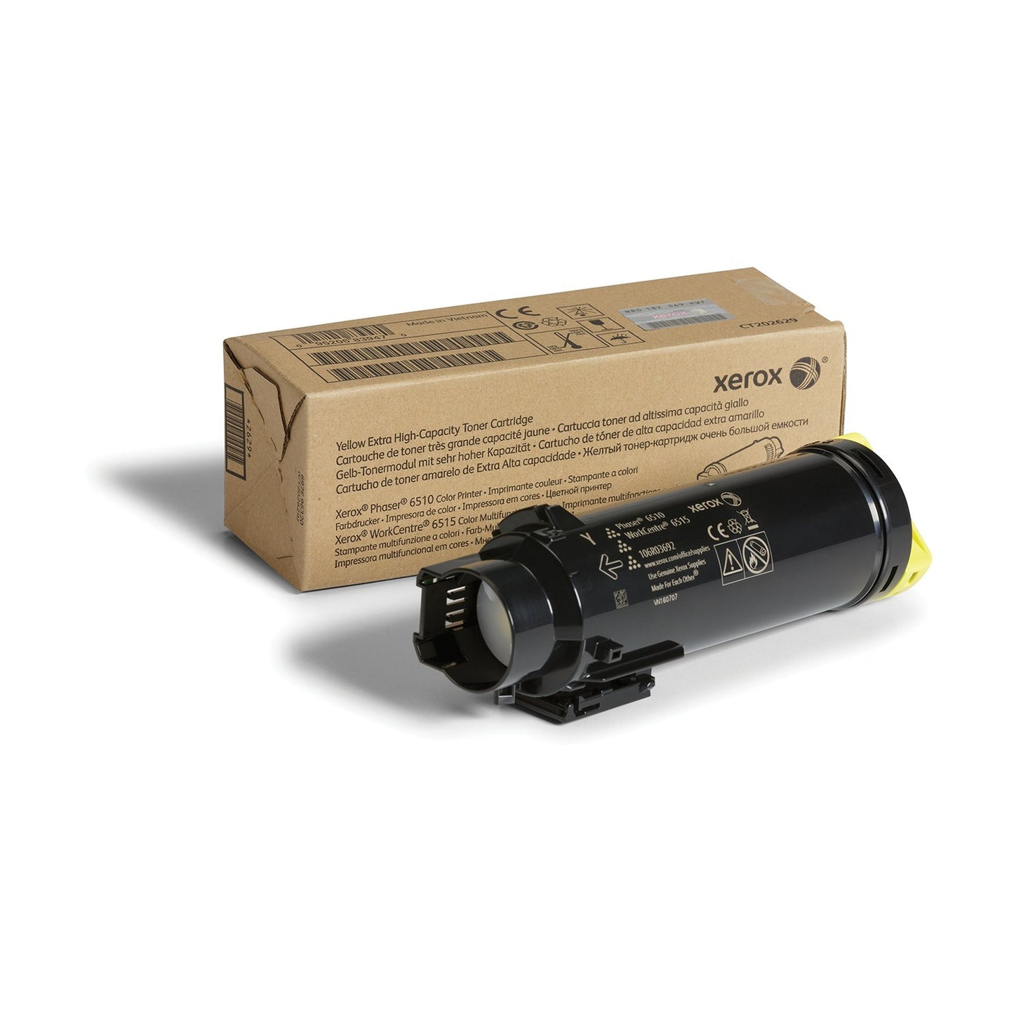 Toner compatible premium Xerox 106R03692 - jaune