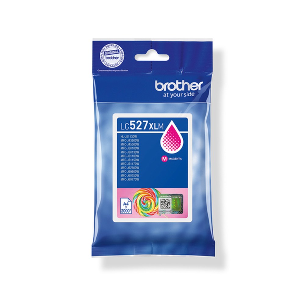Cartouche d'origine Brother LC527XLM - magenta