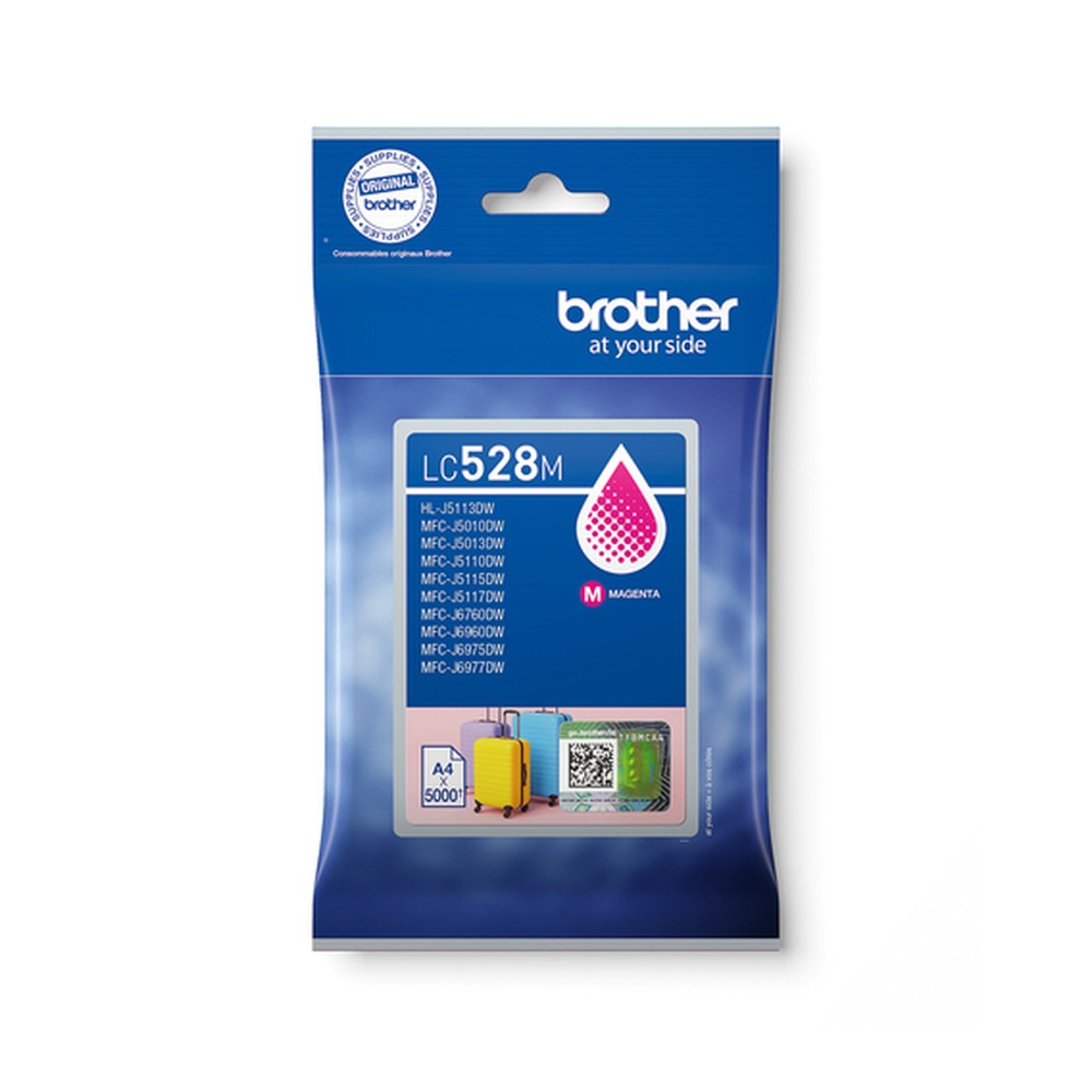 Cartouche d'origine Brother LC528M - magenta