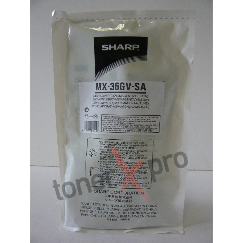 Développeur d'origine Sharp MX36GVSA - multicouleur