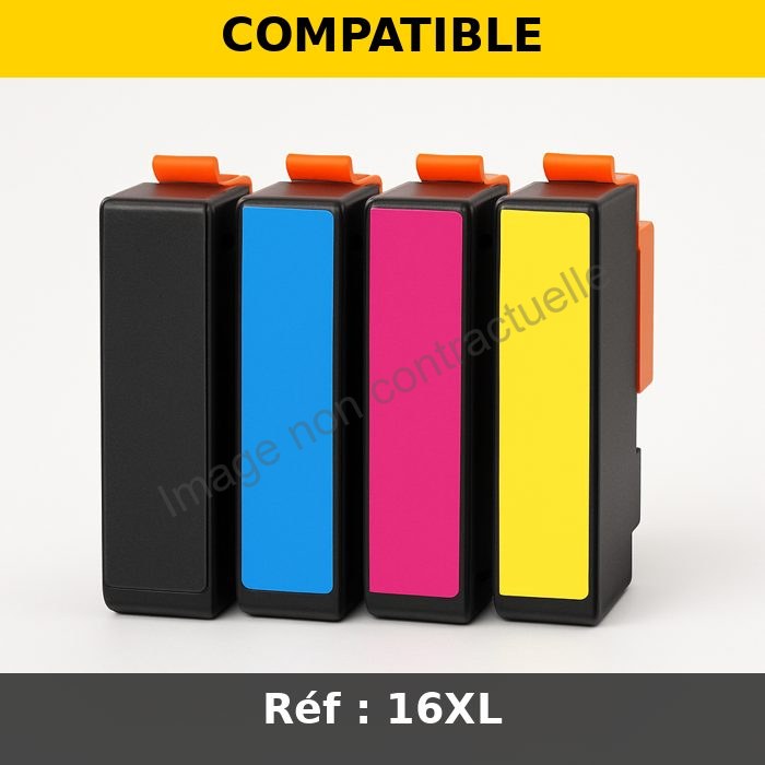 Cartouche jet d'encre Compatible Epson T1633M N°16XL Magenta (Single Pack) (6.5ml)