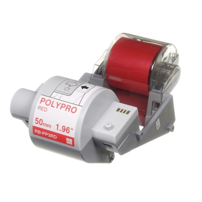 Ruban cassette d'origine Brother RBPP3RD - rouge