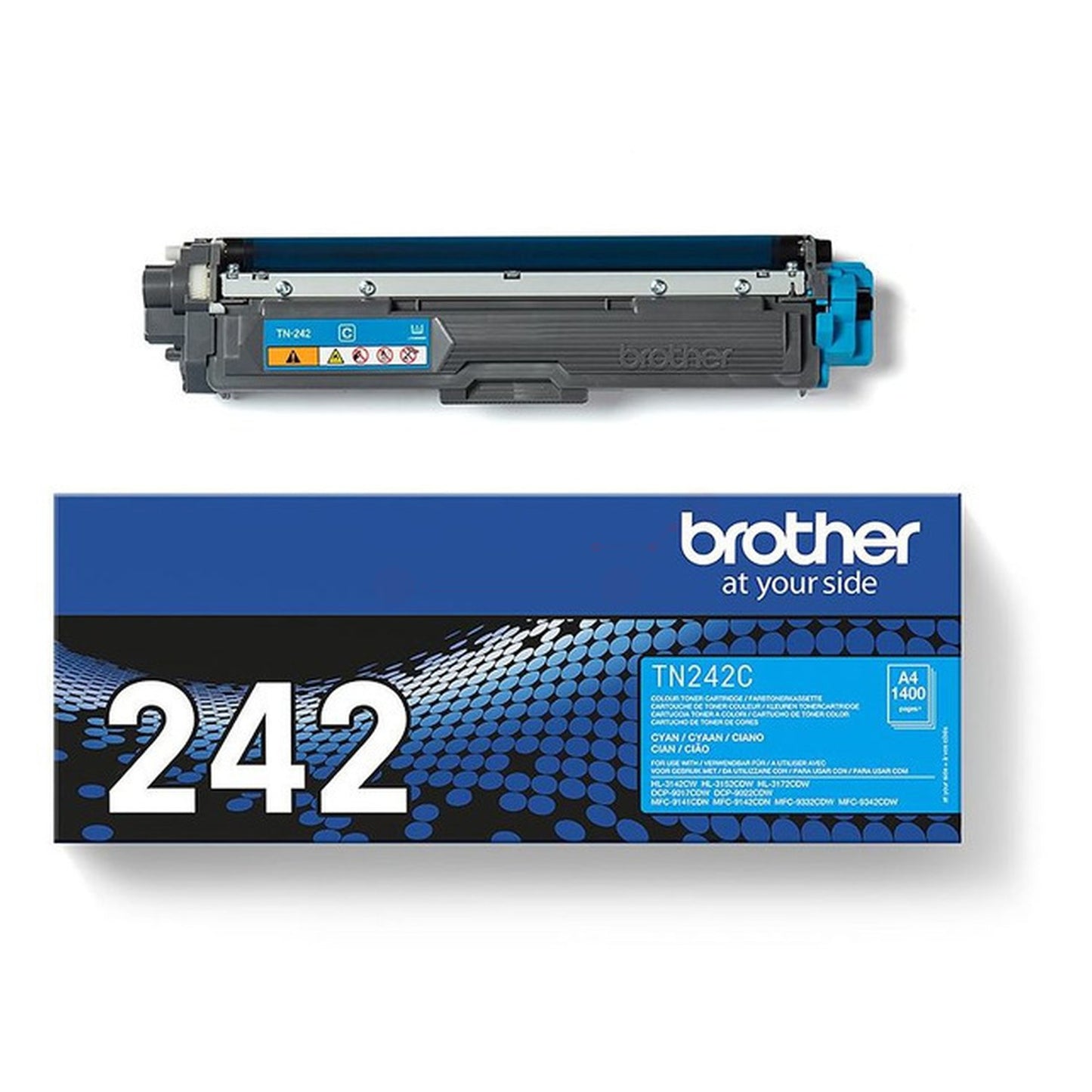 Toner d'origine Brother TN242C - cyan