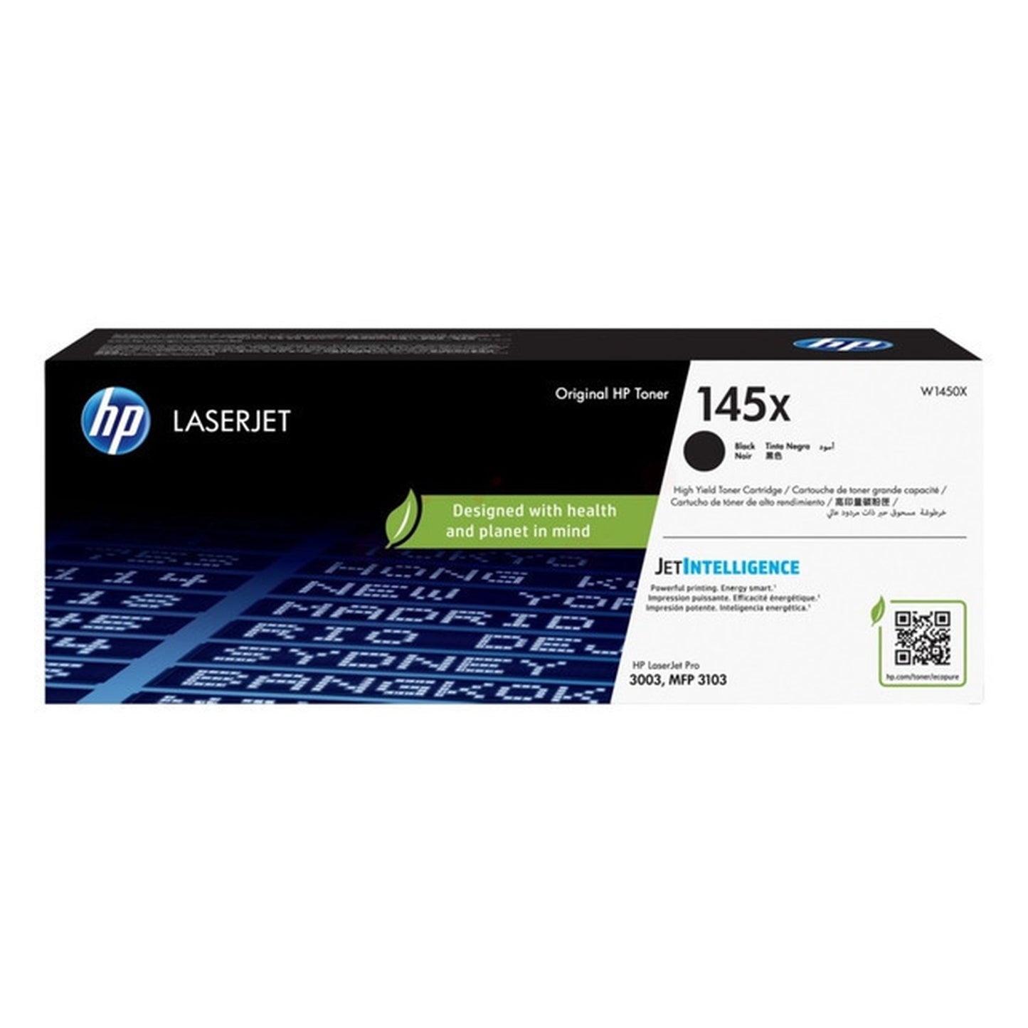 Toner d'origine HP W1450X / 145X - noir