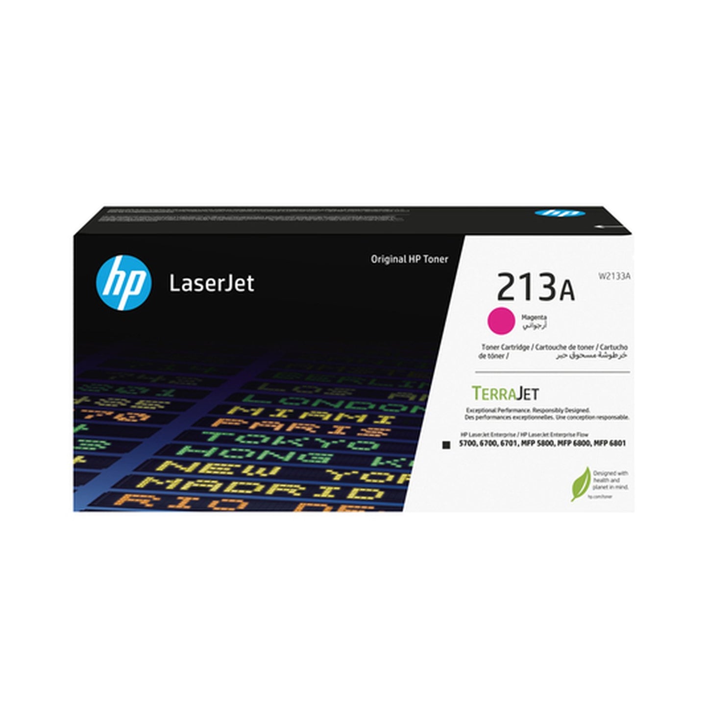 Toner d'origine HP W2133A / 213A - magenta
