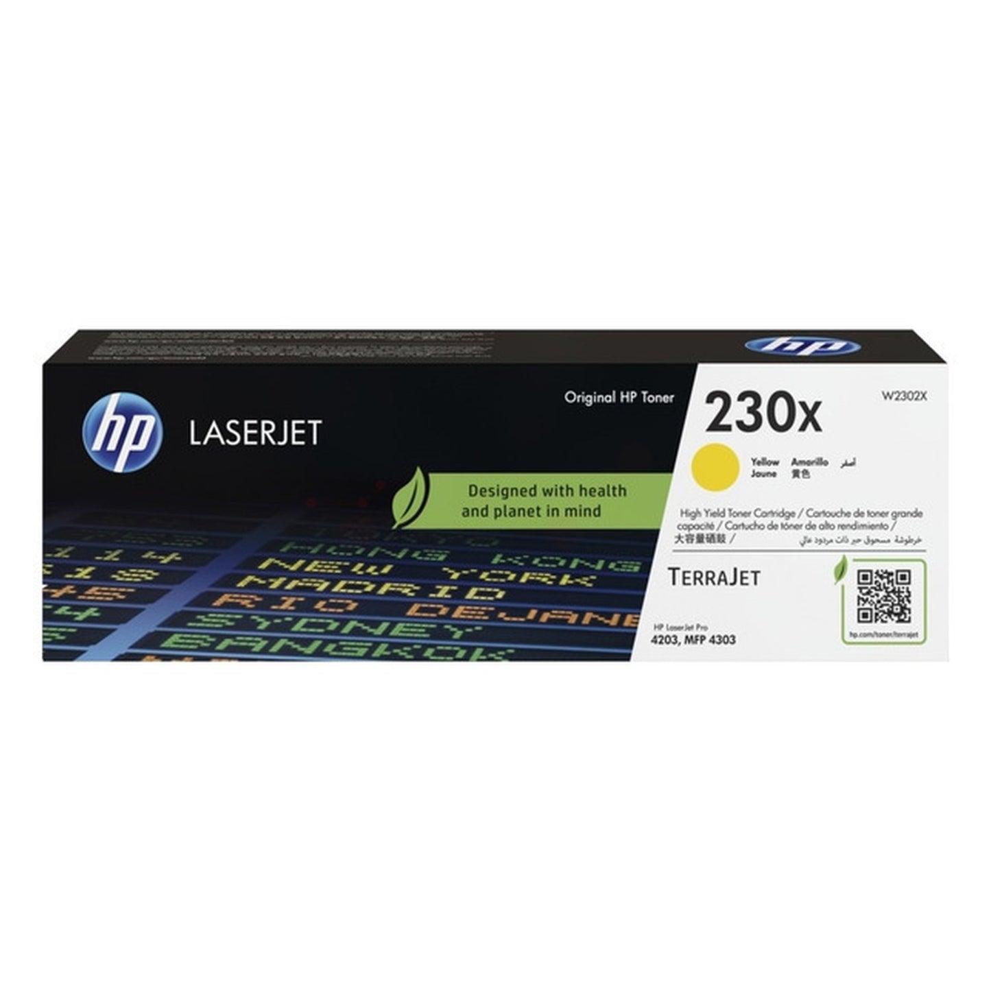 Toner d'origine HP W2302X / 230X - jaune