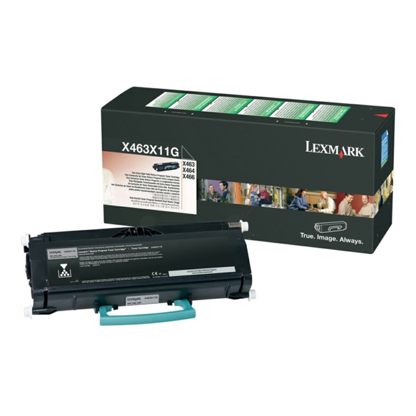 Toner d'origine Lexmark X463X11G - noir