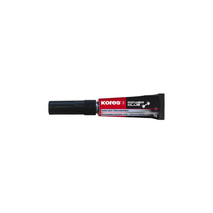 Kores Colle instantanée "PowerGlue", 3 g, tube