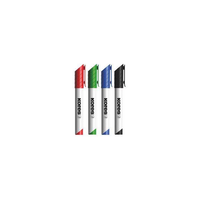 Kores Marqueur tableau blanc "K MARKER", rouge