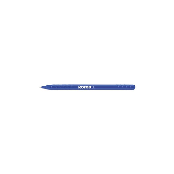 Kores Stylo à bille jetable K-Pen Super Slide K, bleu