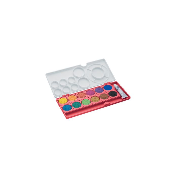 LAMY Boîte de pastille de peinture aquaplus, rouge