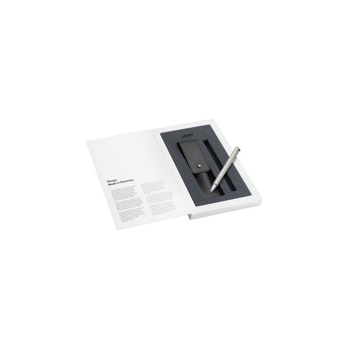 LAMY Set cadeau LAMY swift palladium, avec étui en cuir