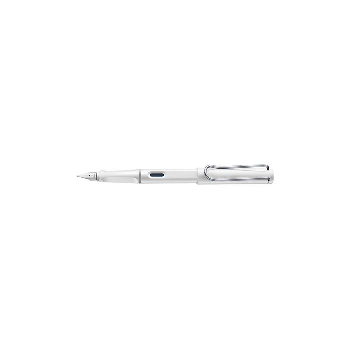 LAMY Stylo à plume safari white, taille de plume: M