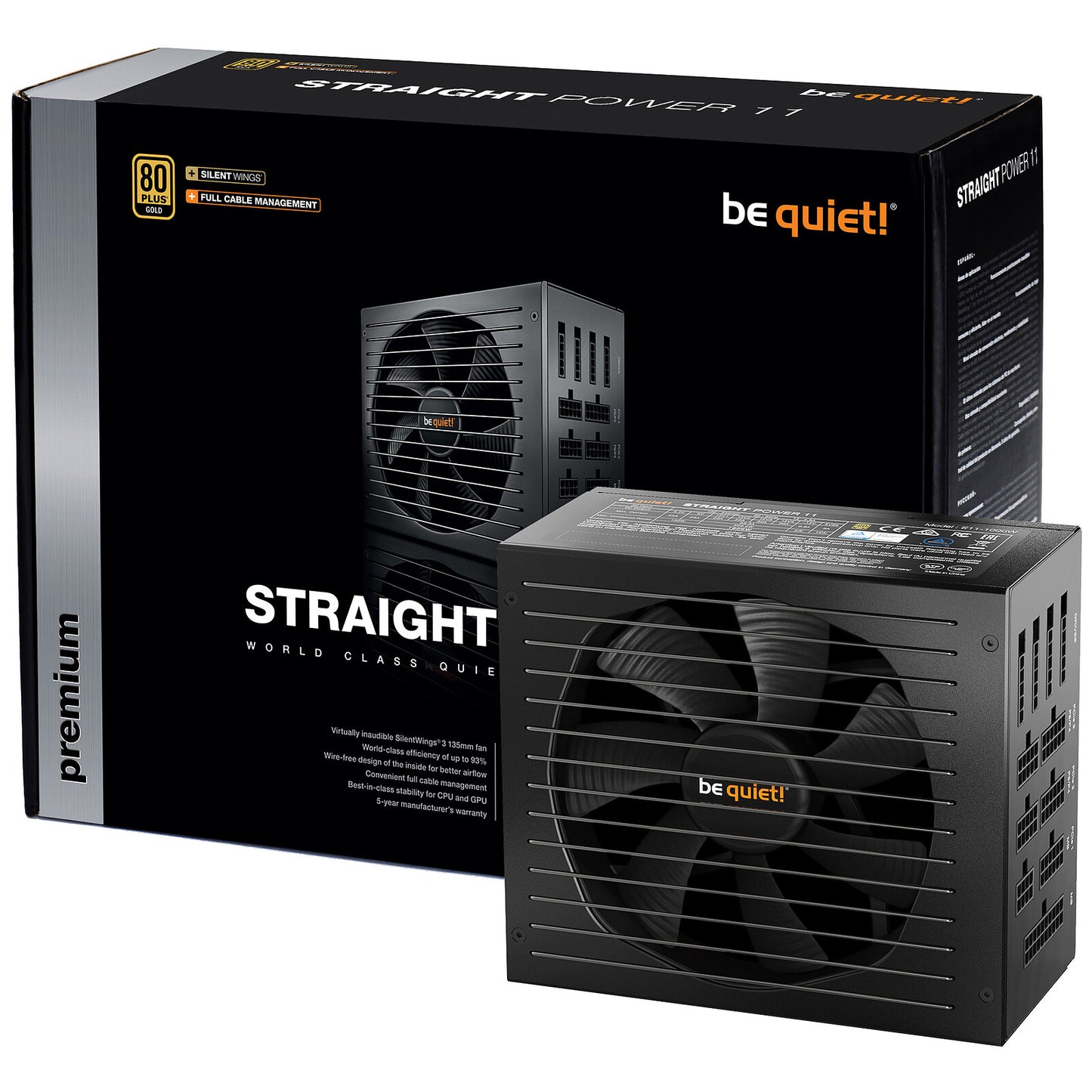 Alimentation ATX Be Quiet Straight Power 11 - 850W