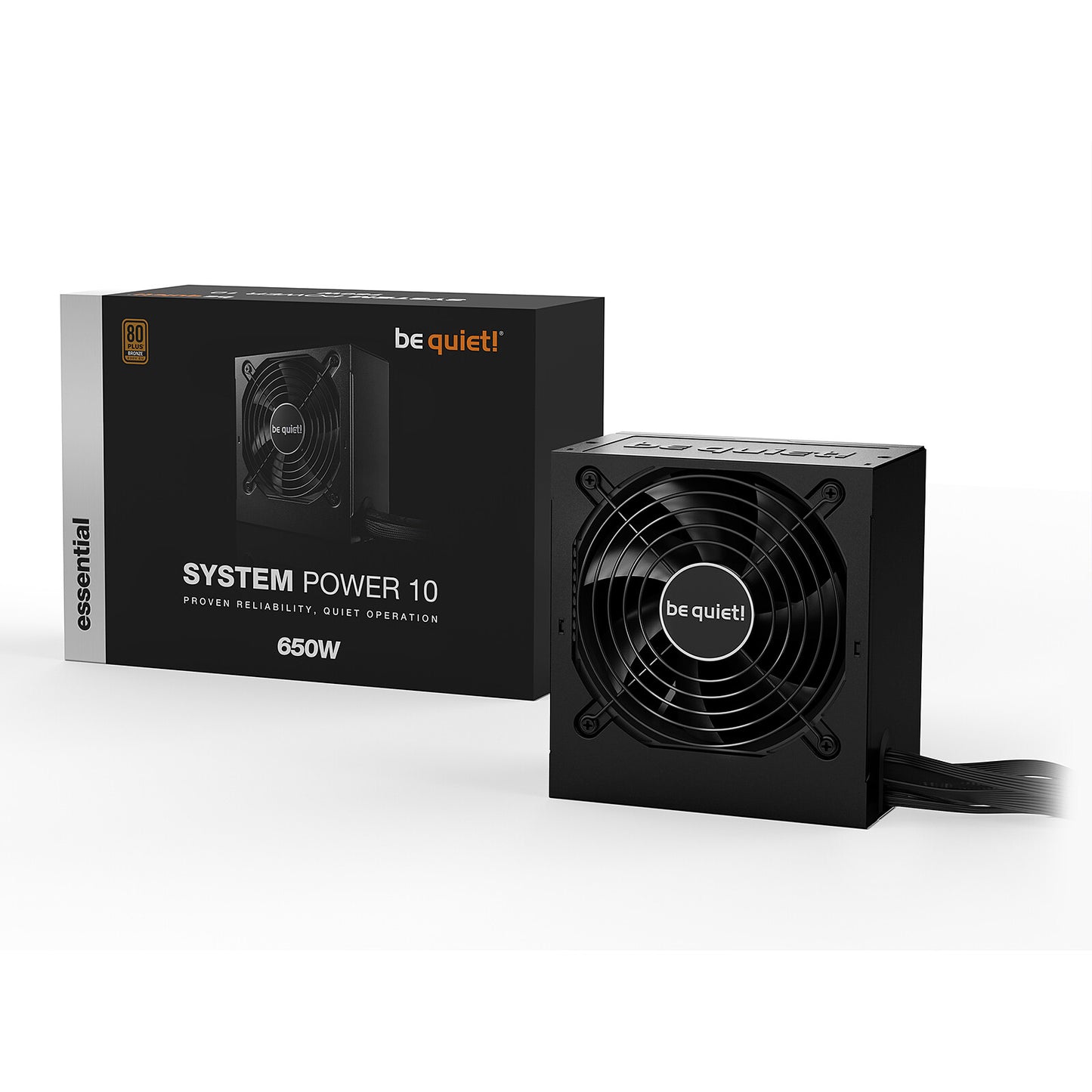 Alimentation ATX Be Quiet System Power 10 - 650W (Noir)