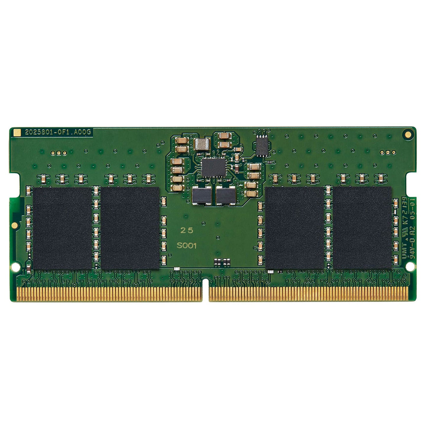 Barrette mémoire 8Go SODIMM DDR4 Kingston ValueRAM 3200Mhz (Vert)