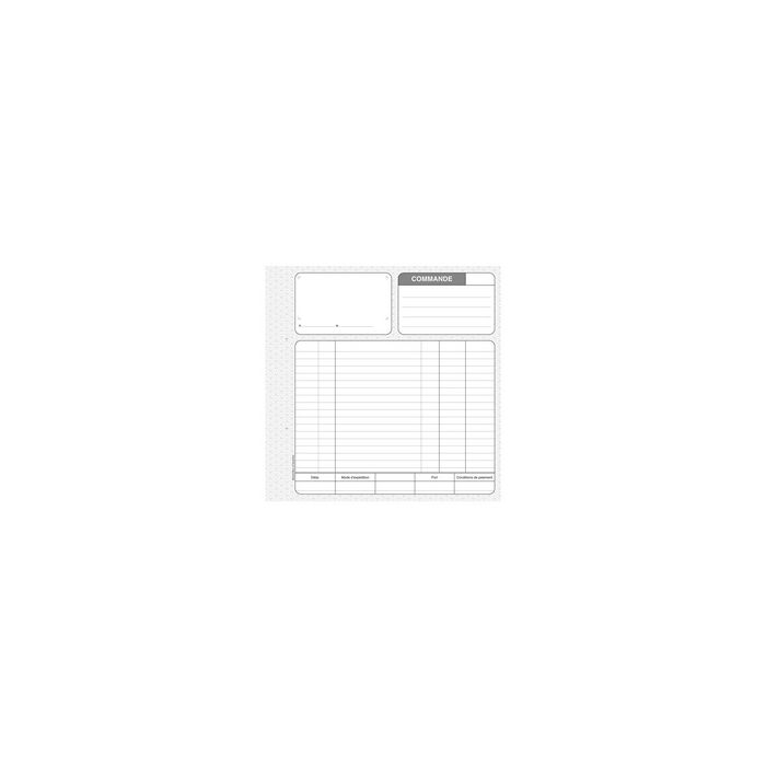 LE DAUPHIN Manifold "Commandes", 210 x 210 mm, tripli