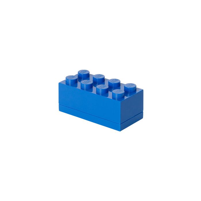 LEGO Boîte à snack MINI BOX 8, 110 ml, bleu