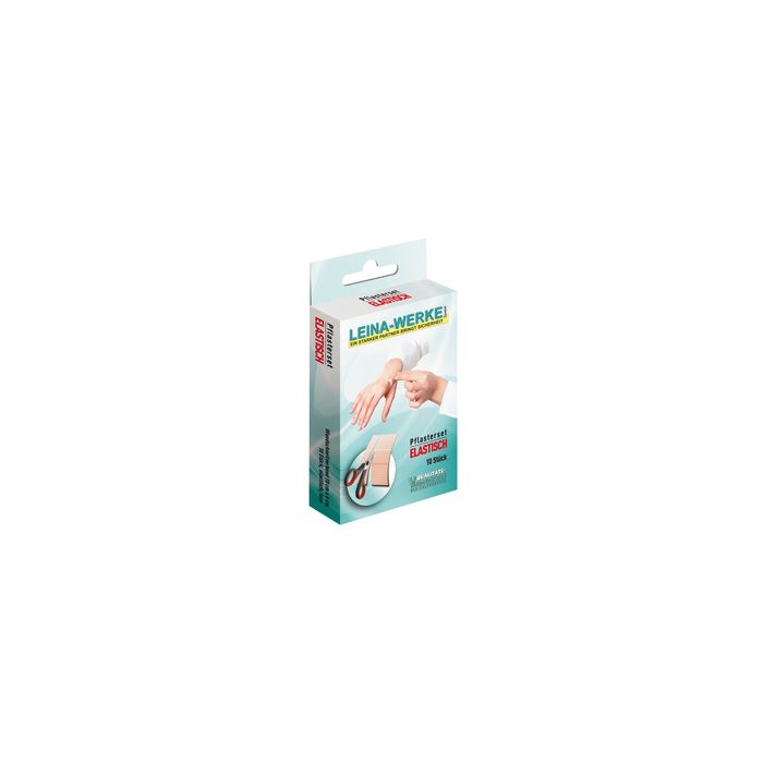 LEINA Kit de pansement "Elastisch", 10 pièces, couleur chair