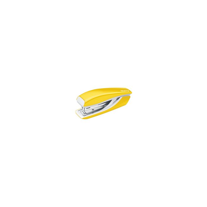 LEITZ Agrafeuse Mini Nexxt WOW 5528, en boîte, jaune