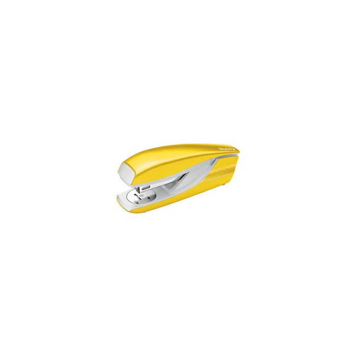 LEITZ Agrafeuse Nexxt WOW 5502, dans un carton, jaune
