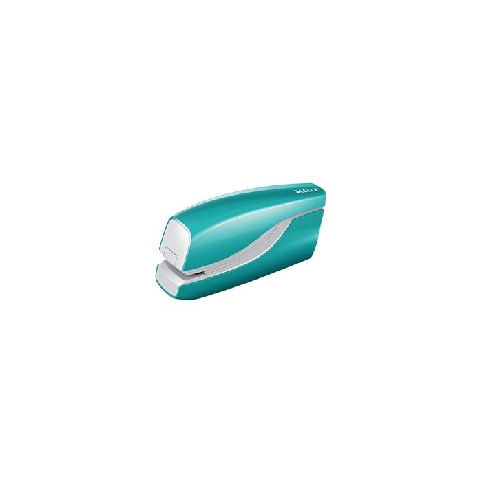 LEITZ Agrafeuse électrique NeXXt WOW, bleu glace