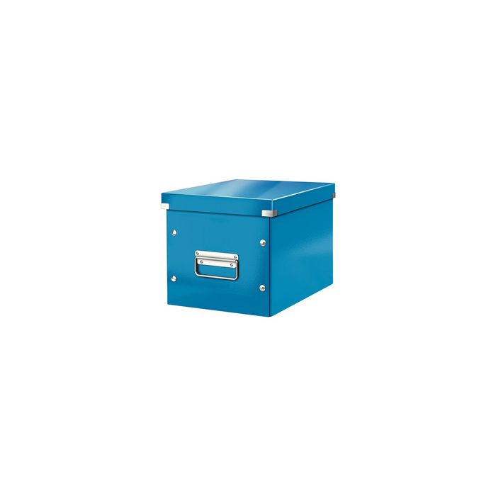 LEITZ Boîte de rangement Click & Store WOW Cube L, bleu