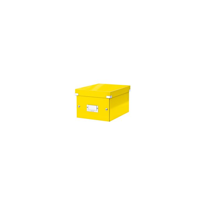 LEITZ Boîte de rangement Click & Store WOW, A5, jaune