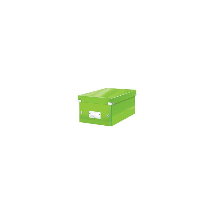 LEITZ Boîte de rangement pour DVD Click & Store, vert