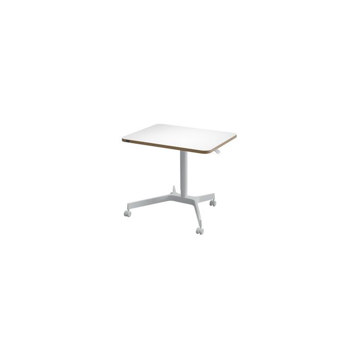 LEITZ Bureau assis-debout Ergo Compact, avec roulettes,blanc