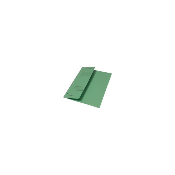 LEITZ Chemise à oeillets, carton manille, A4, vert x50
