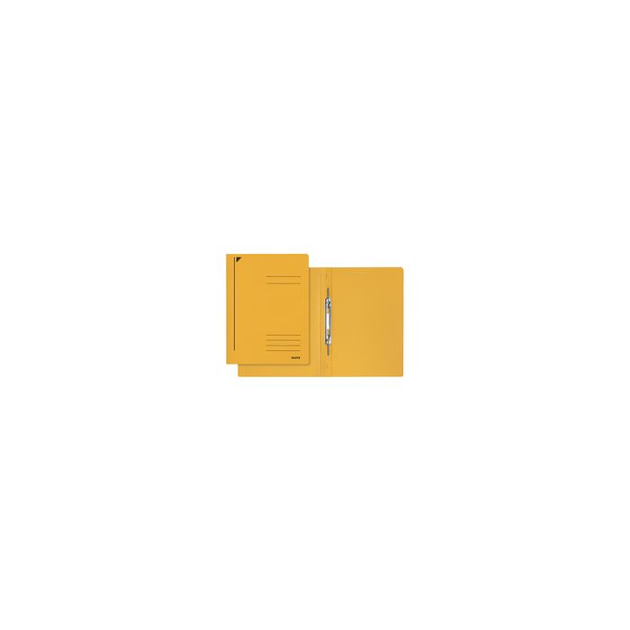 LEITZ Chemise à spirale, format A4, carton, jaune x25