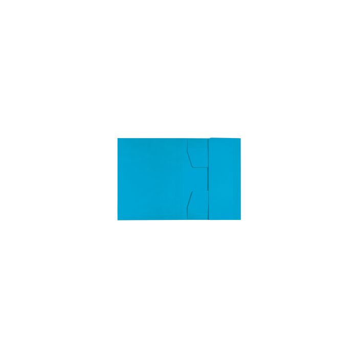 LEITZ Chemise-trieur, A4, carton de 430 g/m2, bleu