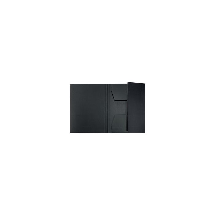 LEITZ Chemise-trieur, A4, carton de 430 g/m2, noir