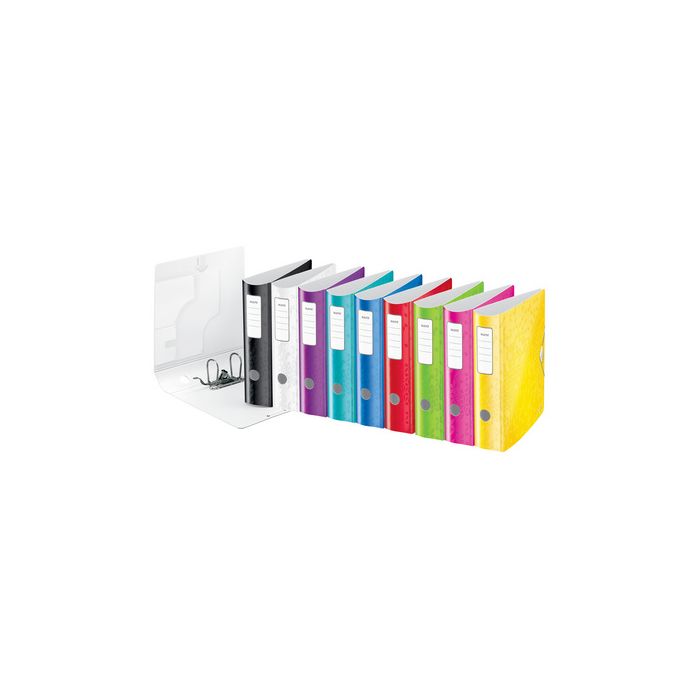 LEITZ Classeur Active WOW, 180 degrés, 80 mm, jaune