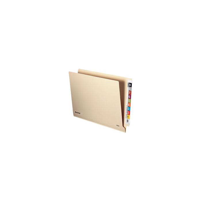 LEITZ Einstellmappe OrgacolorPlus, A4, mit Tab, chamois x50