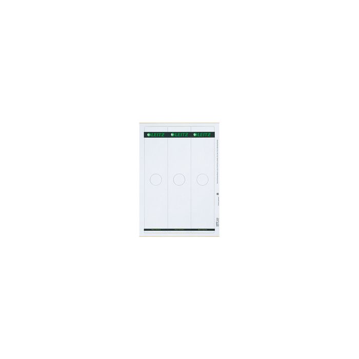LEITZ Etiquette dos classeur pr dossier supendu, 61 x 279 mm