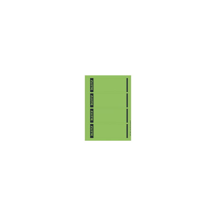 LEITZ Etiquette pour dos de classeur, 61 x 192 mm, vert
