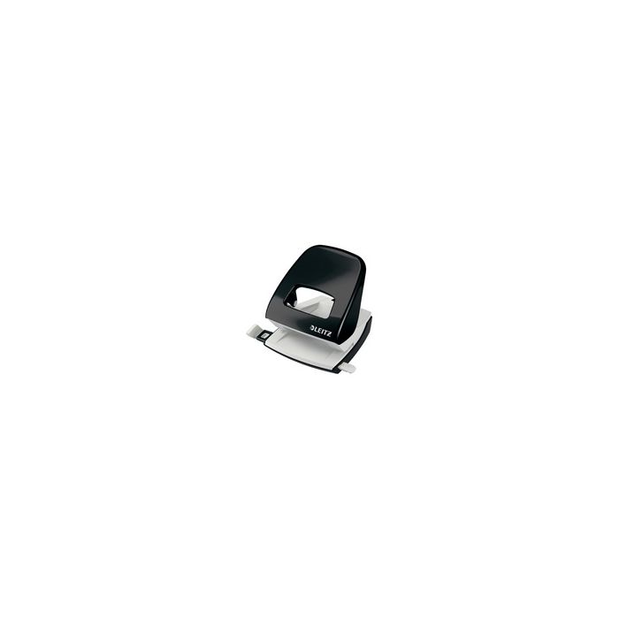 LEITZ Perforateur Nexxt 5008, en carton, noir métallisé