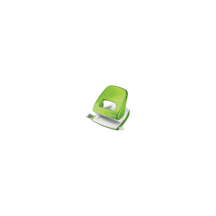 LEITZ Perforateur Nexxt 5008, en carton, vert métallisé