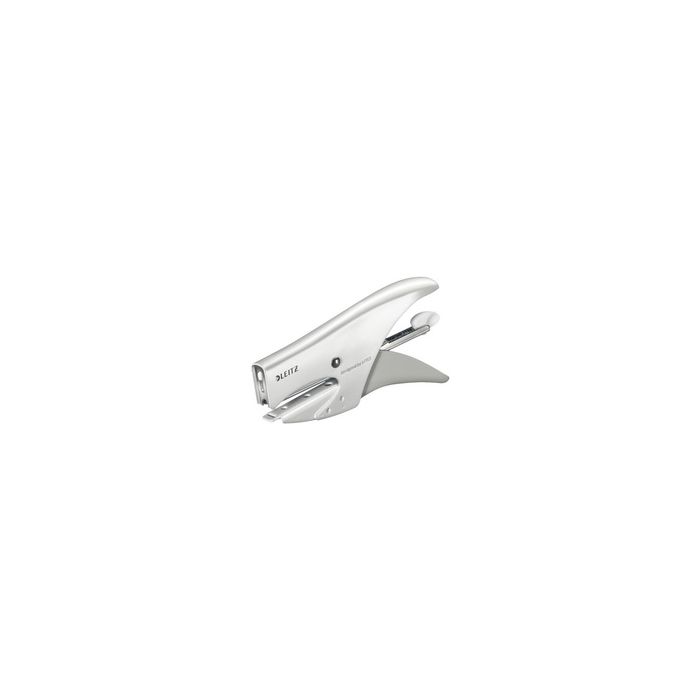 LEITZ Pince agrafeuse WOW, blanc perle