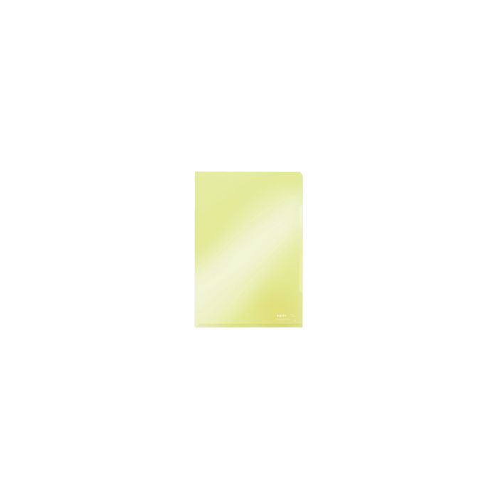 LEITZ Pochette Super Premium, A4, PVC, 0,15 mm, jaune