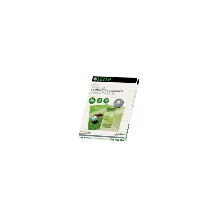 LEITZ Pochette de plastification iLAM, A5, brillant