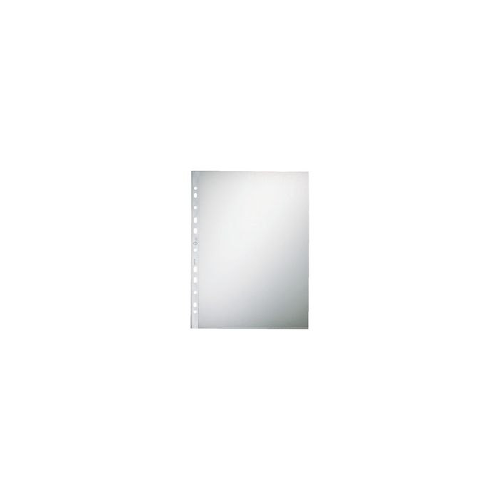 LEITZ Pochette perforée, A4, PP, transparent, 0,08 mm